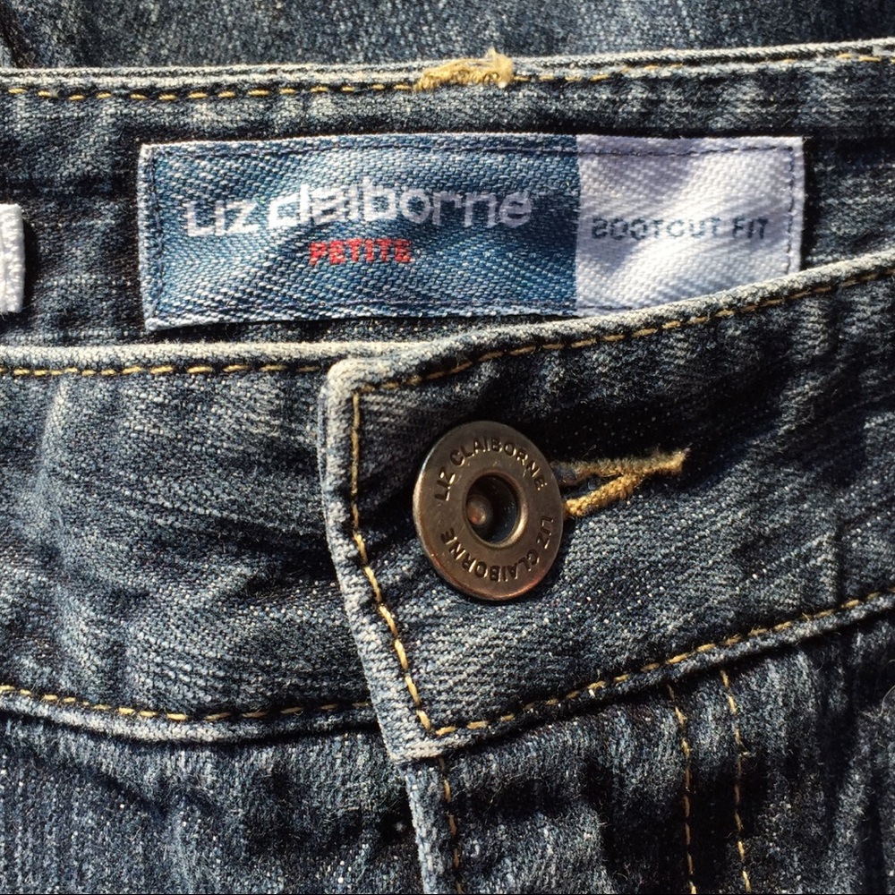 10P Liz Claiborne blue jeans boot cut