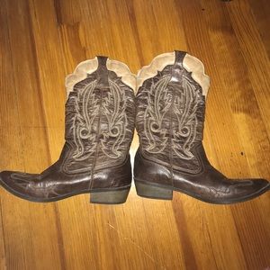 Brown Cowboy Boots