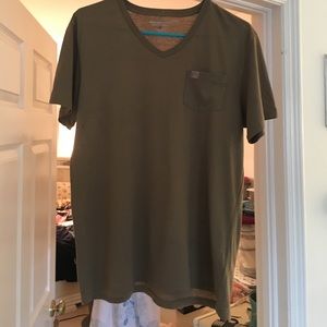 Denim & Supply Ralph Lauren Olive T-shirt (Medium)