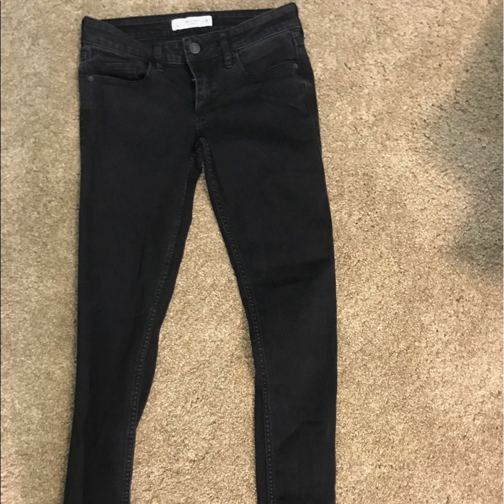 abercrombie black denim