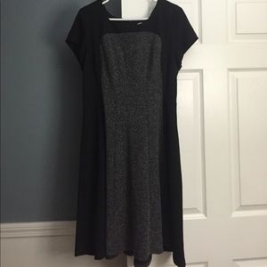 Black and tweed dress from White/Black Market