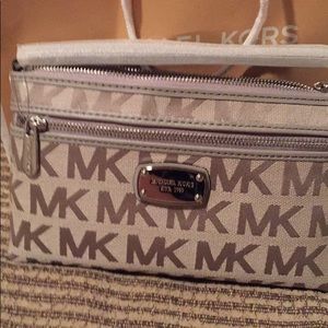 Michael Kors Gray Small Clutch/Wristlet
