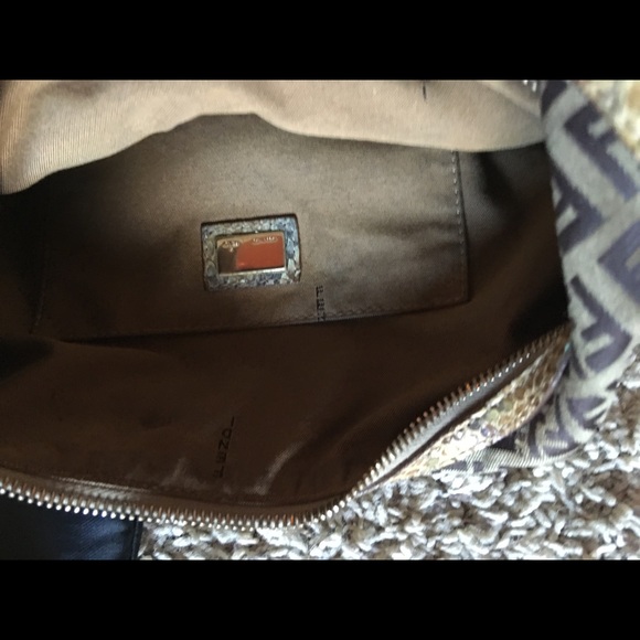 PRICED TO SELL!! Fendi Snakeskin Hobo Bag - Picture 5 of 7