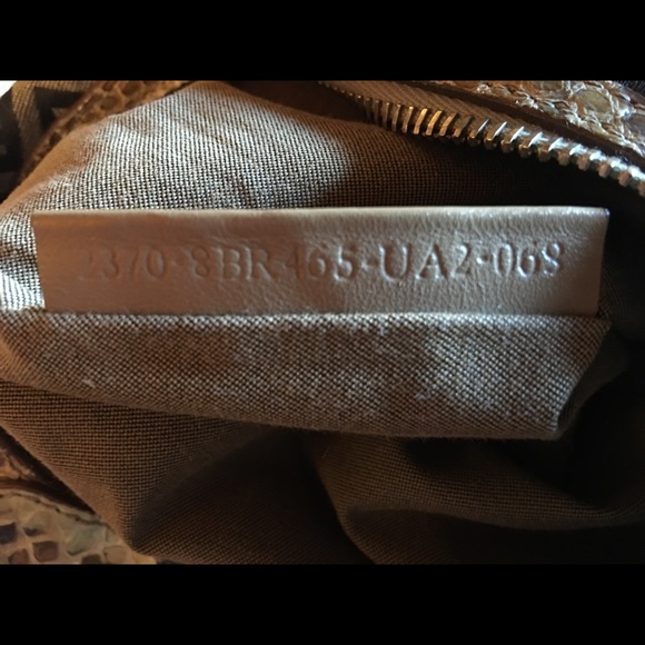 PRICED TO SELL!! Fendi Snakeskin Hobo Bag - Picture 7 of 7