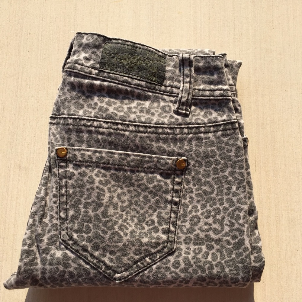 ZCO animal print Jeans. Size 1