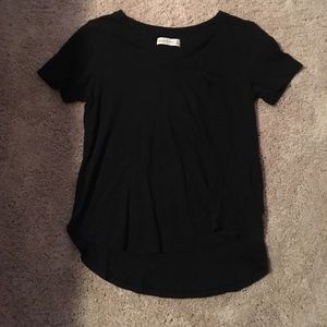 black v neck