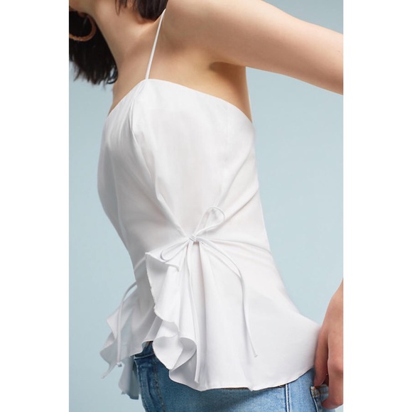 Anthropologie Poplin Peplum Cami - Picture 4 of 4