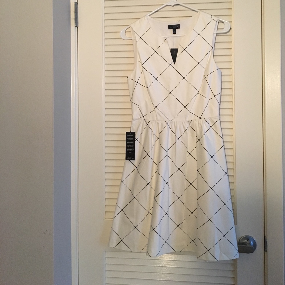 The Limited little white dress NWT