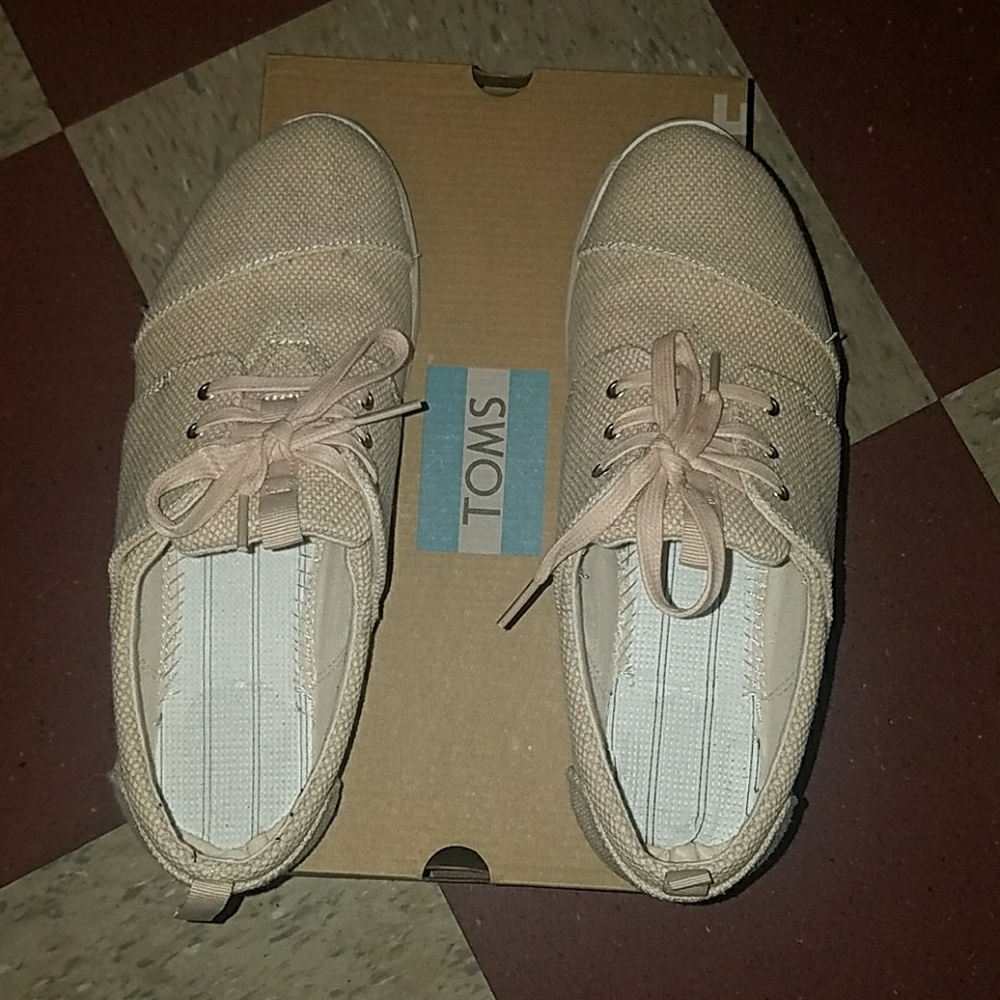 Del Rey Sneaker in Natural Canvas Textured