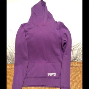 PINK / LSU Hoodie / Size S
