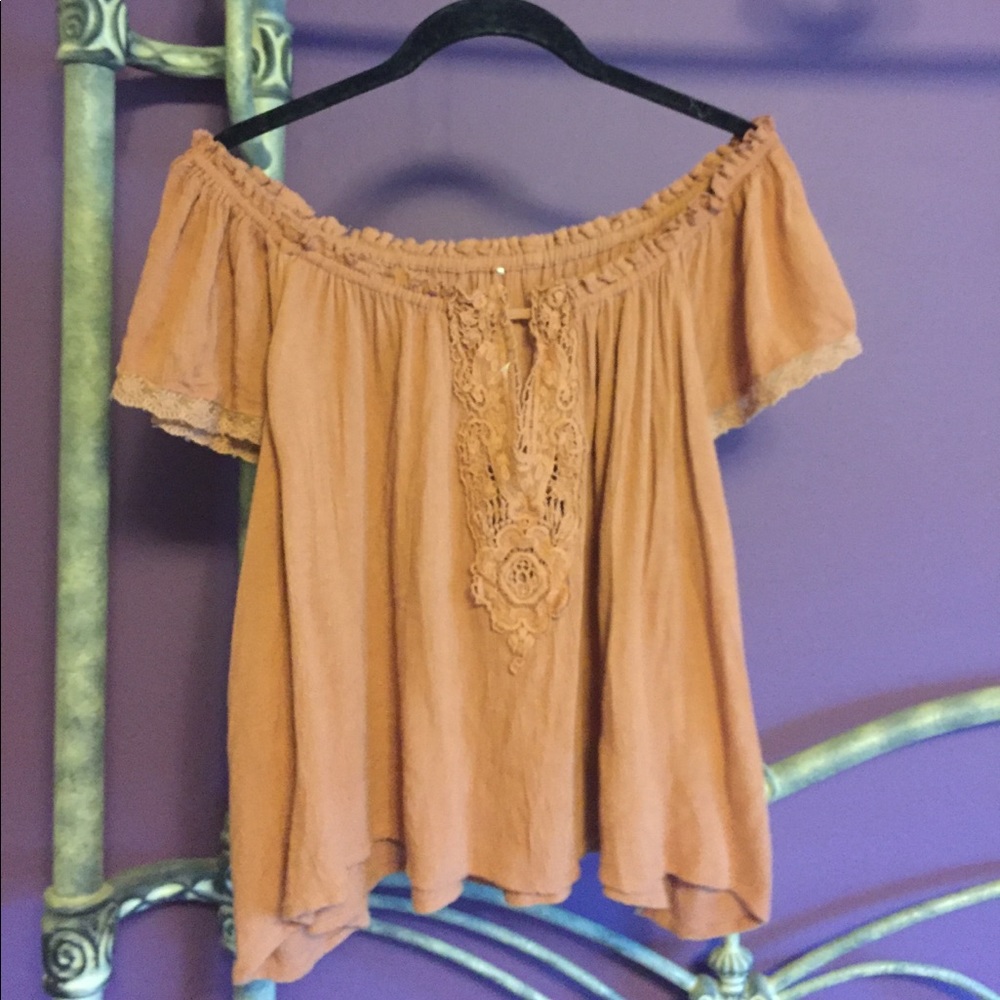 off the shoulder top