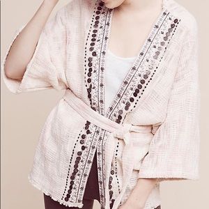 NWT Anthropologie Livia Textured Kimono