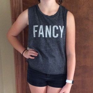 cute fancy muscle tank