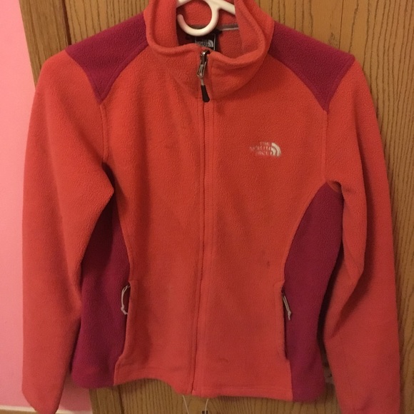 Pink and orange north face - Picture 1 of 4