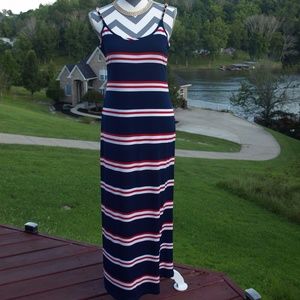 Maxi Red White & Blue