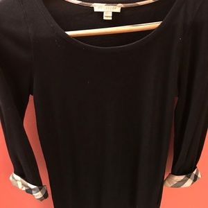 Burberry top size large