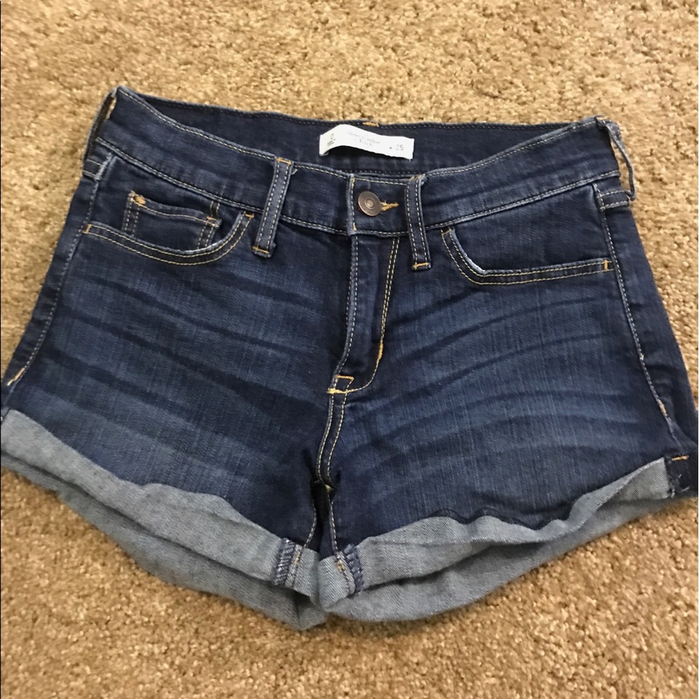 Abercrombie jean shorts