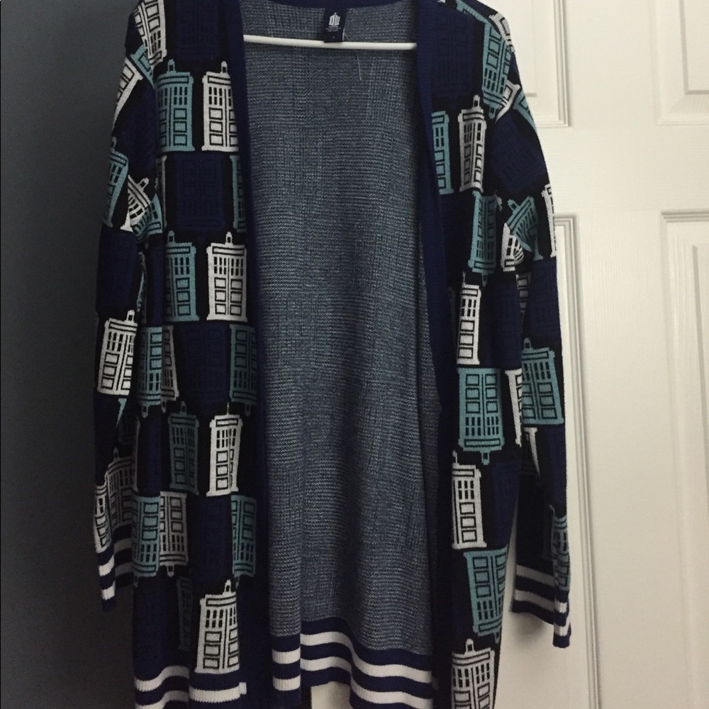 Doctor Who heavy cardigan