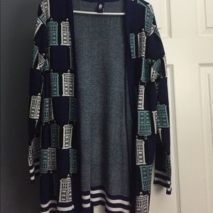 Doctor Who heavy cardigan