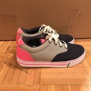 Navy, Pink, and Grey Heelys!!