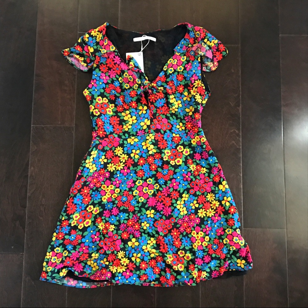 NWT ZARA Floral Dress