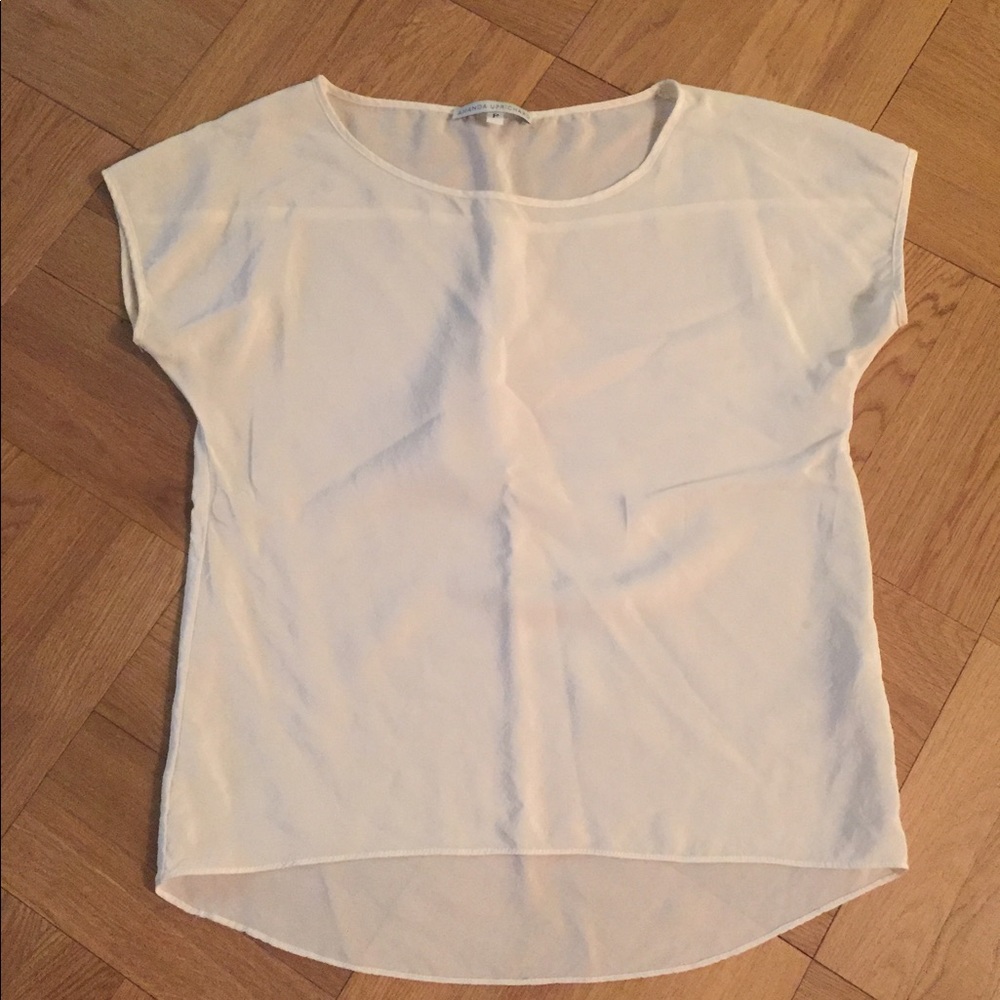 Amanda Uprichard Silk Top