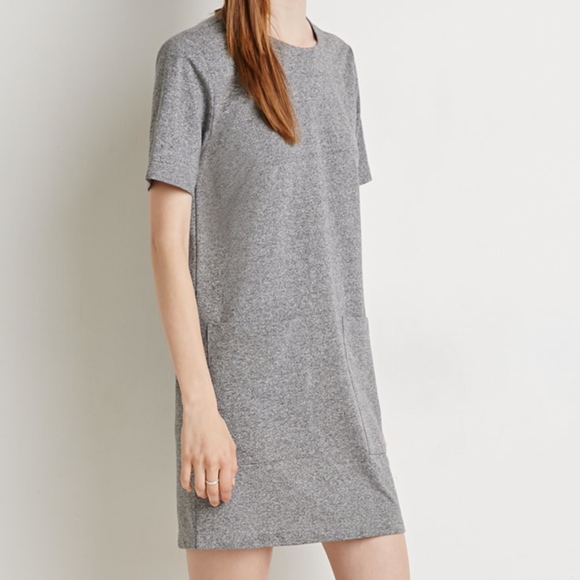 Forever 21 Dresses & Skirts - Marled Knit T shirt Dress