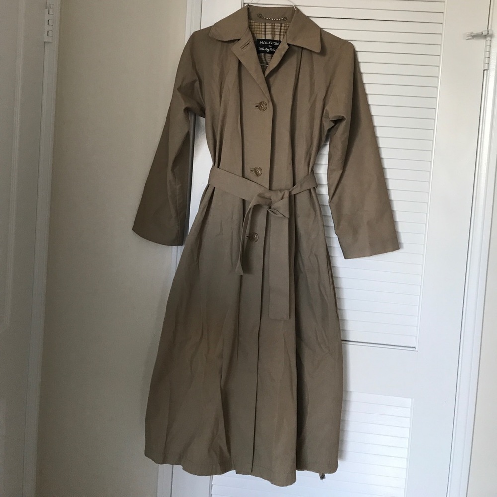 Women's Beige Trench Coat size 4