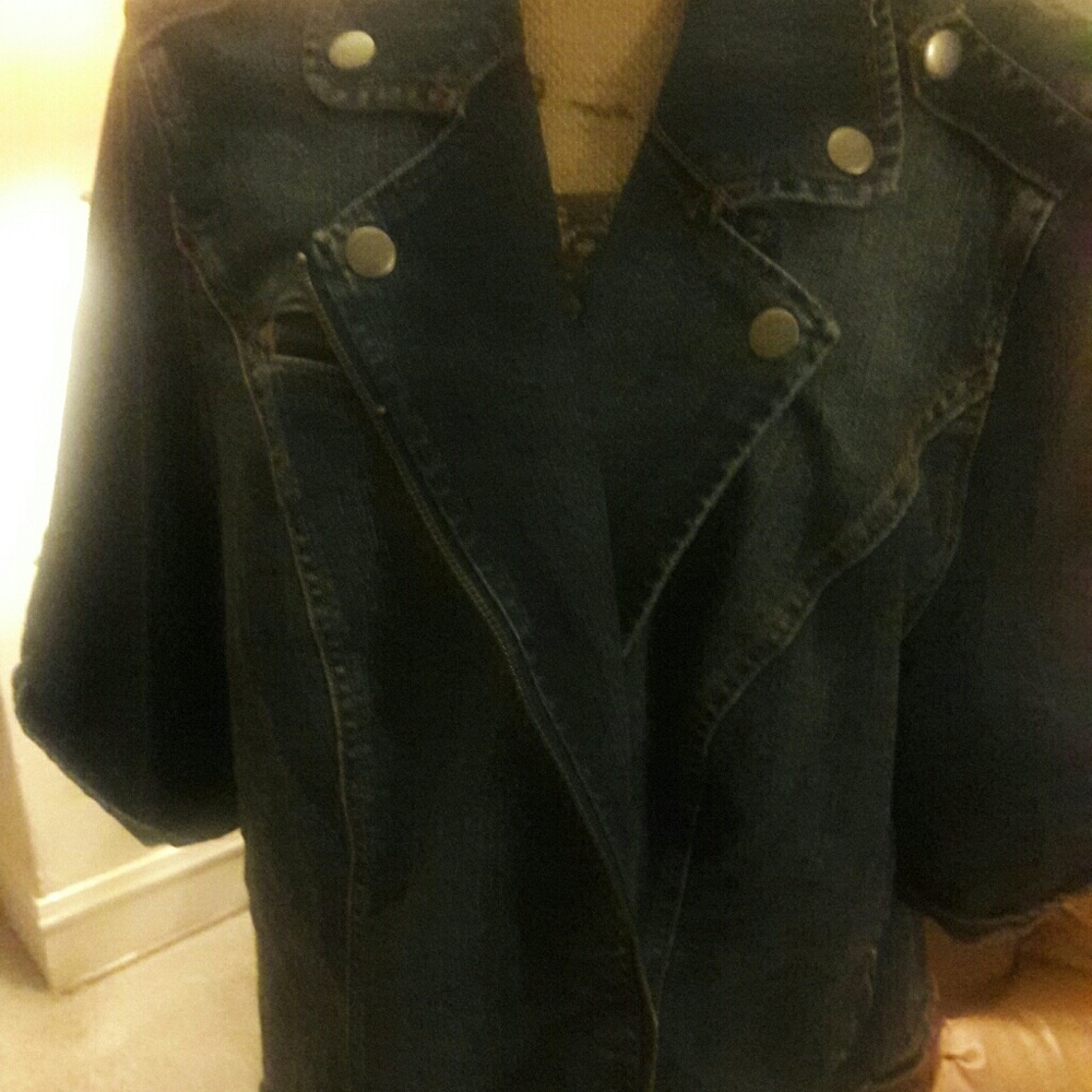 Blue jean top