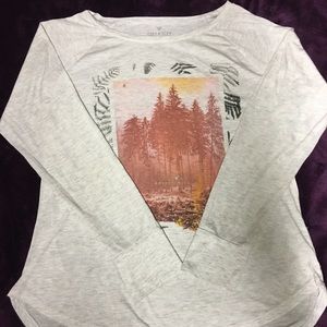 American Eagle Love Sleeve T-shirt