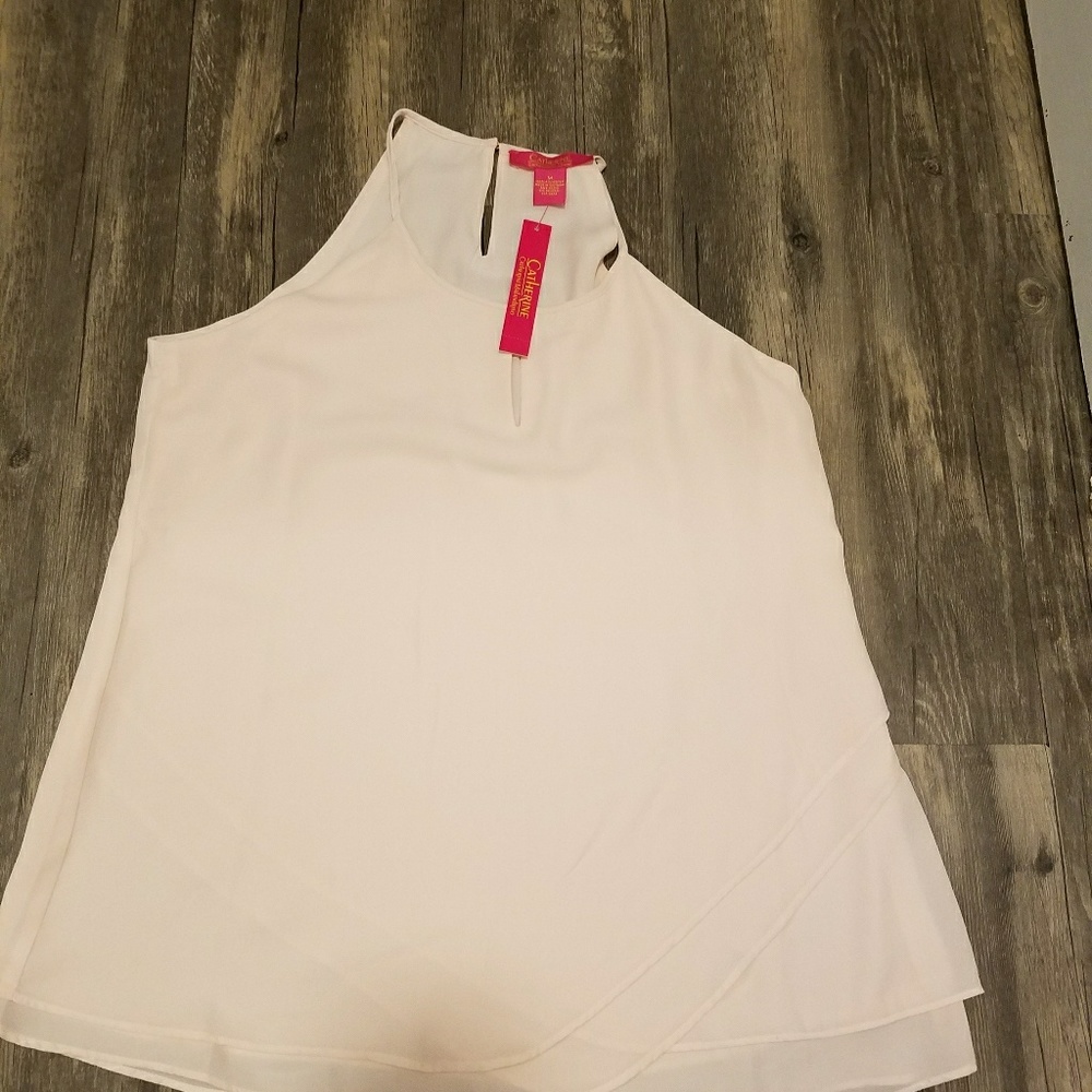 Beautiful light pink Catherine Malandrino shirt