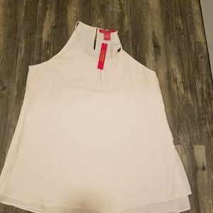 Beautiful light pink Catherine Malandrino shirt