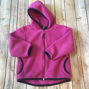 LLBEAN 3T FLEECE ZIP UP