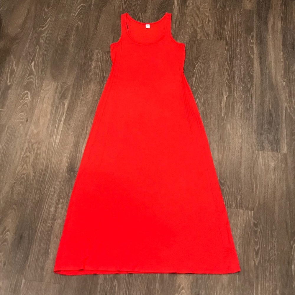 Old Navy Red Maxi Dress - Size M