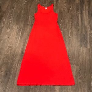 Old Navy Red Maxi Dress - Size M