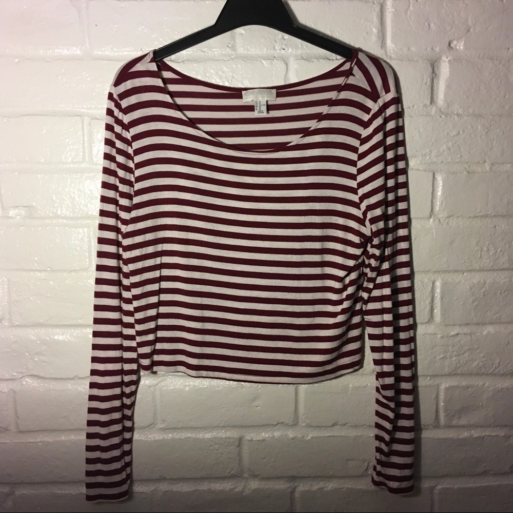 STRIPED + CROP TOP | 2X