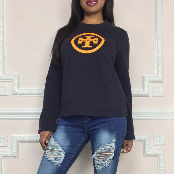 Tory Burch Tops - Authentic Tory Burch sweatshirt tunic top Small
