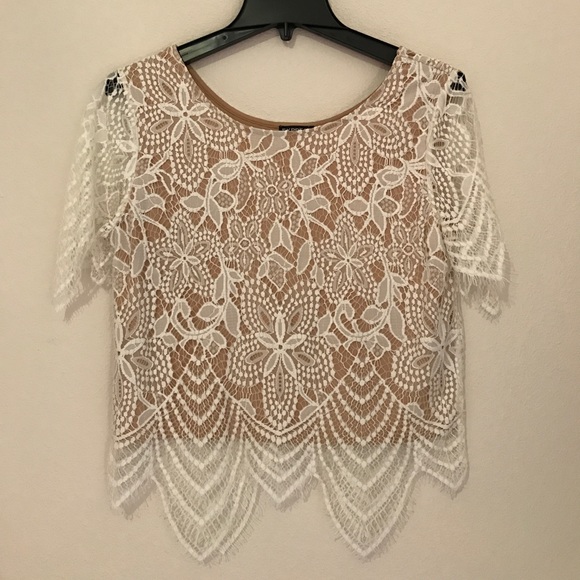 Express Tops - Express Lace Tee