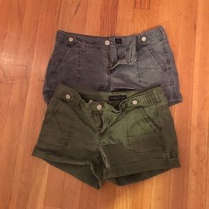BUNDLE Two Pairs of Denim Shorts