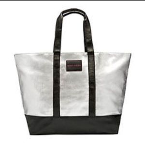 Victoria's Secret Beach Bag Weekender Tote Black