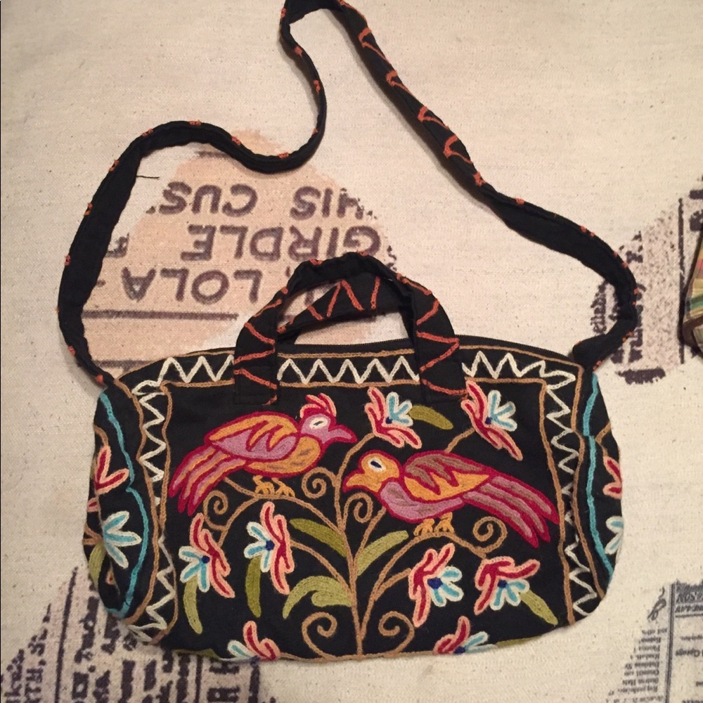 Beautiful embroidered purse from Nepal