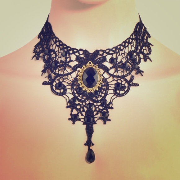 Vintage/ Victorian choker - Picture 2 of 2