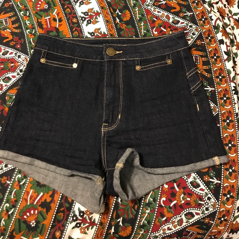 House of Harlow high rise shorts