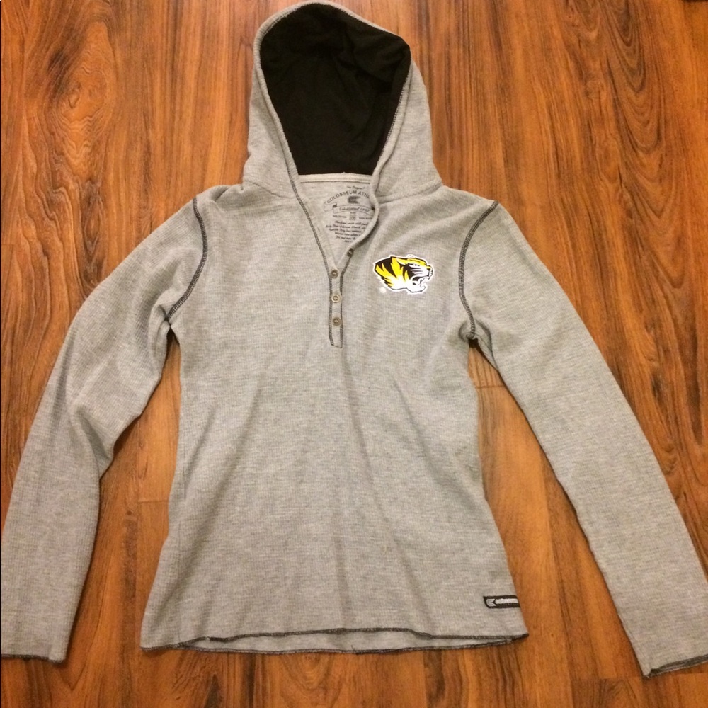 Mizzou top with hood