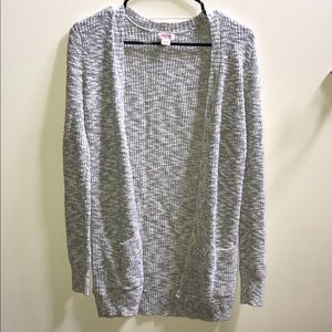 Grey cardigan