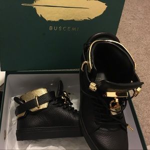 Authentic black and gold buscemi