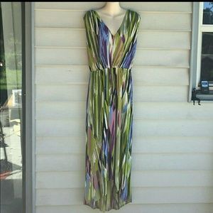 Multi color maxi dress
