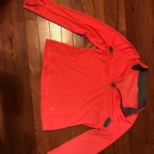 Hot Pink workout pullover