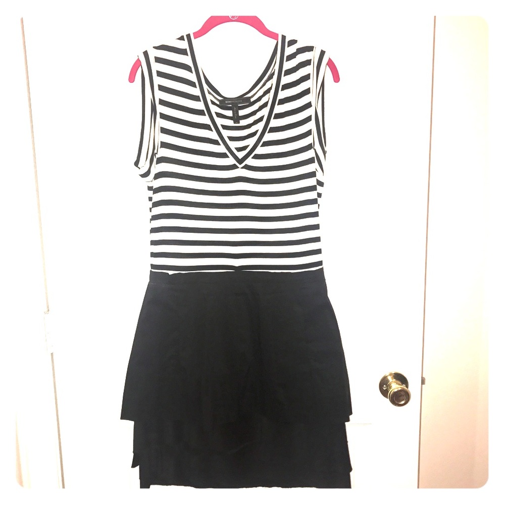 Black and White BCBG Dress!
