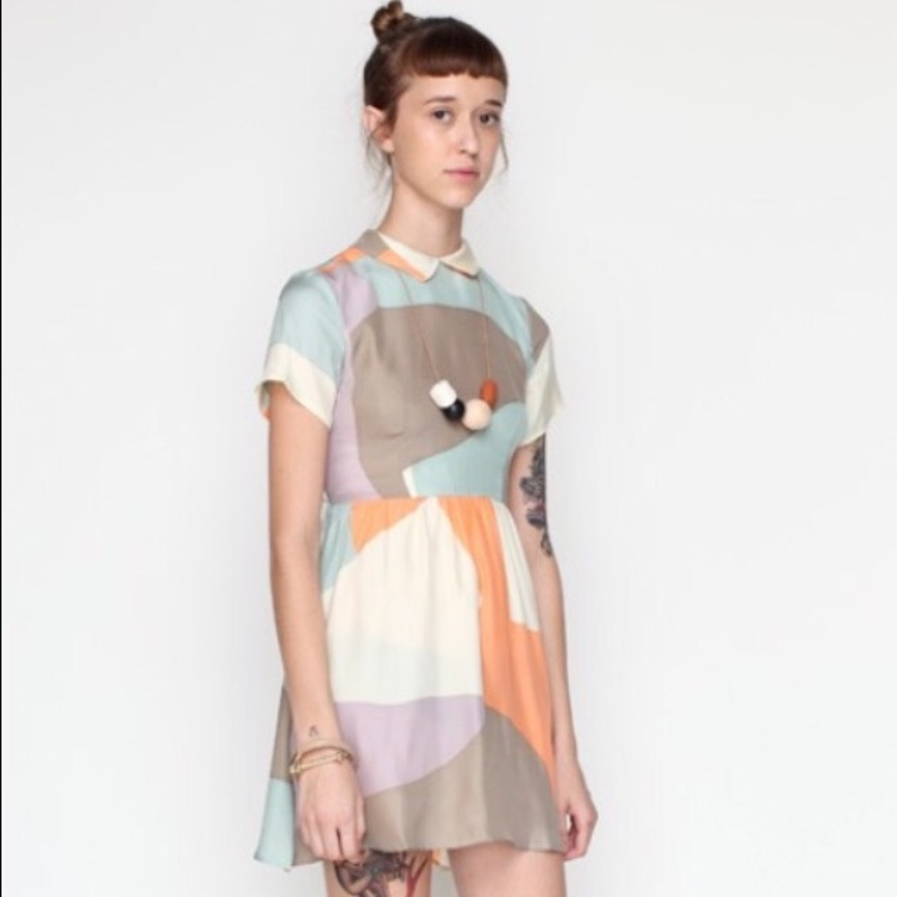 Dusen Dusen colorblock dress